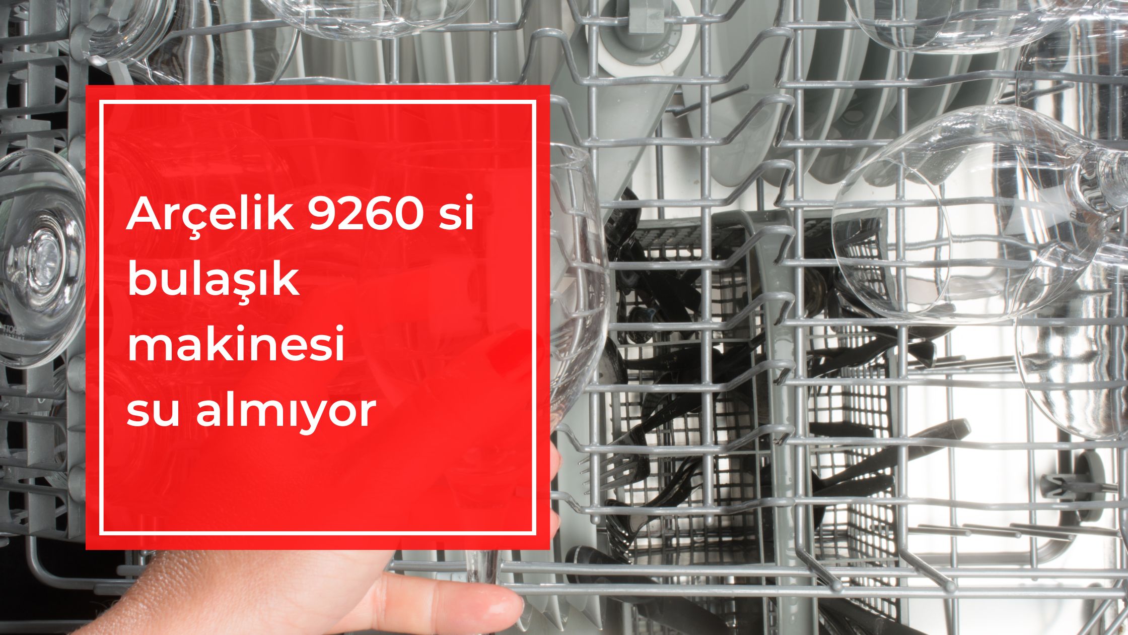 Arçelik 9260 si Bulaşık Makinesi Su Almıyor