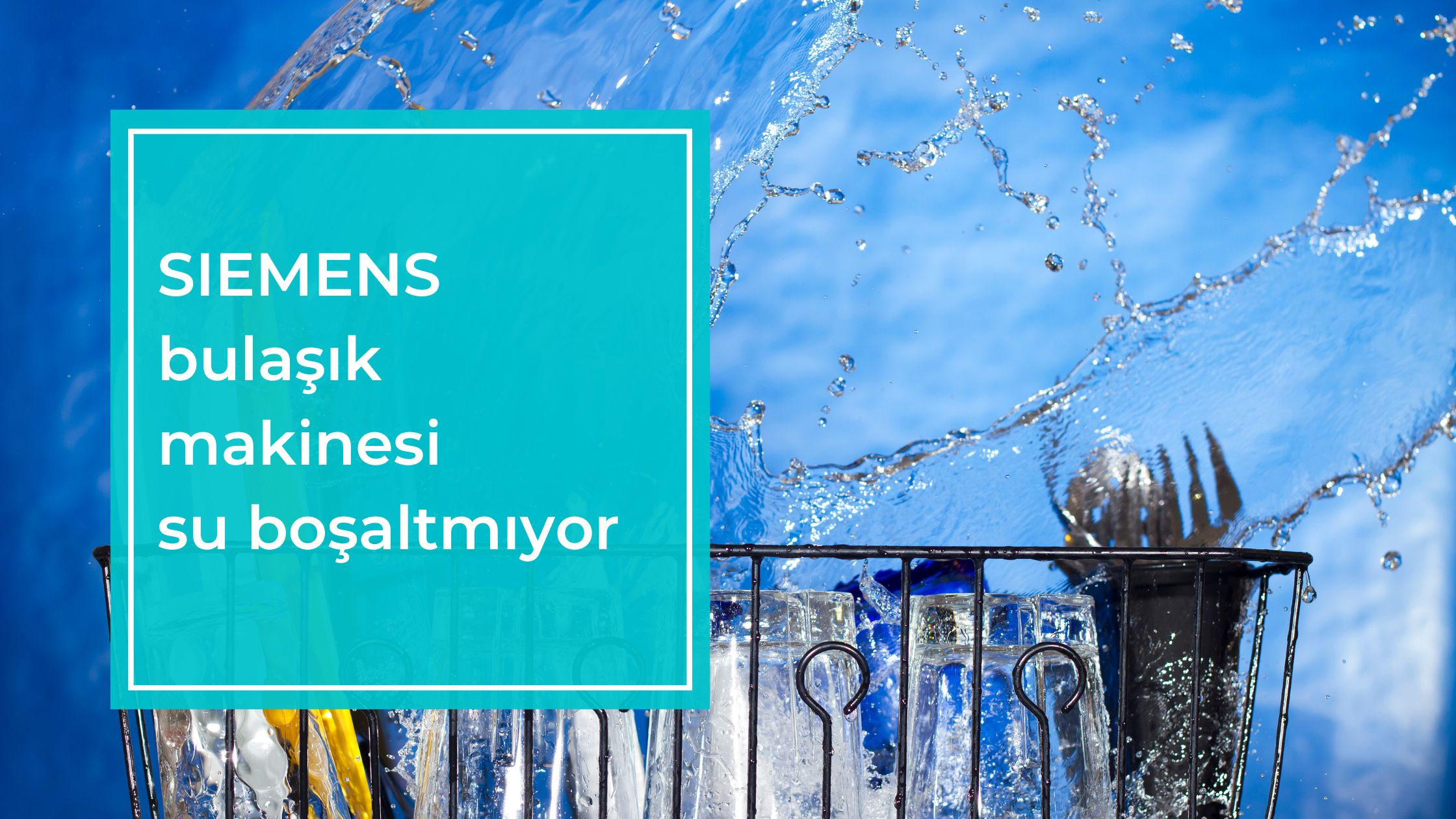 Siemens Bulaşık Makinesi Su Boşaltmıyor