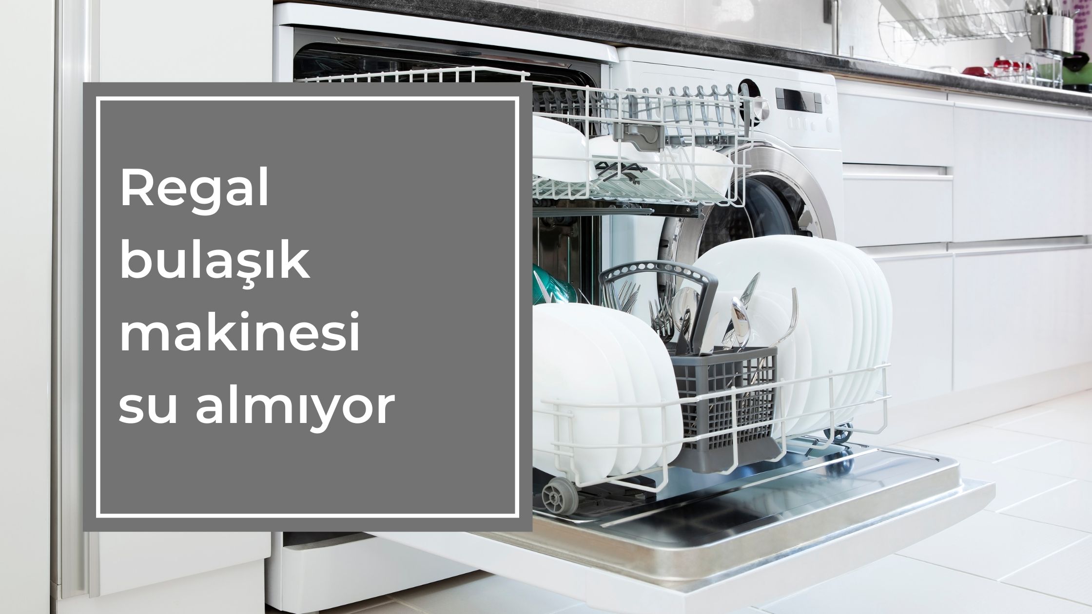 Regal Bulaşık Makinesi Su Almıyor